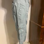 Merona Light Blue Cargo Capri Pants Photo 2