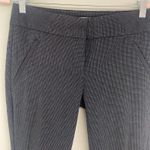 Loft  Black and White Fitted Ankle Pants Size 0 Photo 1