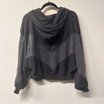 Soft Surroundings  Cropped Hoodie Size xl grey Photo 7