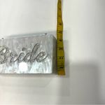 Lovers + Friends  Bride Clutch Bag in Ivory Rhinestone Photo 5