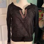 BCBGMAXAZRIA Max Azria lightweight l sleeve cinched waist top Photo 0