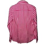 Vineyard Vines 0 Lipstick Pink White Becket Gingham Brushed Flannel Button Shirt Photo 2