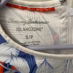 Tommy Bahama Blue and White Leaf Pattern Women’s Dress Photo 1