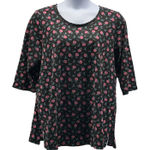 Woman Within  Floral Tunic Top 1X Photo 0