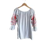 Free People  Fleur Du Jour Off Shoulder Shift Dress Photo 3