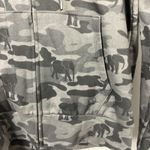 Ivory Ella  Heritage Camo Regular Full Zip Hoodie With Elephant Graphic Medium Photo 1