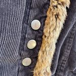 Disney 🥳 Vintage Black Corduroy Jacket with Mickey Mouse XL Photo 5