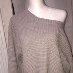 Zenana Outfitters  Gray Crew Neck Sweater with Ribbed Texture Photo 4