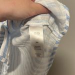 BeachLunchLounge NWT Beach Lunch Lounge Denise Striped Shirt Size Large 100% Cotton Beachy Boho Photo 4