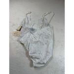 VTG Kayser Qayonara Teddy‎ Lingerie Bodysuit Lace Trim Ivory NWT Size 34 White Photo 5