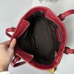 Coach Legacy Hampton Gallery Tote Leather Red F11396 Photo 12