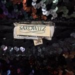 St. John Sequin Party Top Vintage 80s Sparkly Fun Shiny Statement Glittery Festive Photo 4