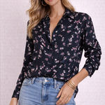 The Kooples  Dark Floral Button-Down Shirt Photo 0