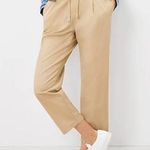 Loft  Paper Bag Tan Pants Sz LP NWT Photo 0