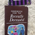 Spirit Beetle juice book bag of Handbook for the Recently Deceased Crossbody Bags Photo 0