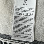 Old Navy SquareNeck Textured Metallic Stripe Shift Dress Women Black Stripe XS Photo 6