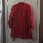 FINAL MARKDOWN Ladies’ Mary Kay Star Car Coat w/Belt (L) Red Size L Photo 9