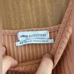 Urban Outfitters NWT  Ribbed Spaghetti Strap Bodycon Dress in Sand size Medium​​ Photo 9