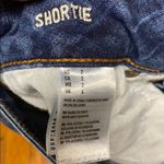 American Eagle Outfitters Blue Jean Shorty Shorts with Classic Medium Wa… Photo 2
