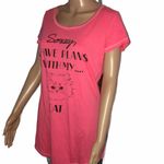 Jenni  I Have Plans With My Cat Nightshirt Photo 1