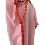 Tuckernuck Pomander Place Katie Caftan PomPom Cover Up Pink Size Small/ Medium Photo 4