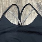 Champion Duo Dry Black Sports Bra with Metallic Strappy Accents Photo 2