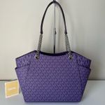 Michael Kors Jet Set Travel Large Chain Shoulder Tote Photo 2