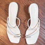 Reformation  White Meena Sandals Photo 1