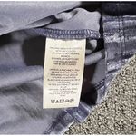 Pilcro and the Letterpress Pilcro‎ Anthropologie Shirt Womens Velveteen Blue Short Sleeve Top Size XS Photo 4