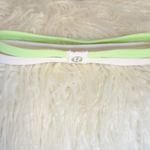 Lululemon DANCE! RARE Green & White Headband Photo 6