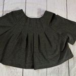 Adrianna Papell adriana papell gray size 4 short sleeve crop shrug cardigan Photo 3