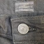 Citizens of Humanity  Olivia High Rise Slim Lace Up Ankle Jeans Black Size 29 Photo 3