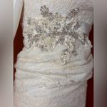 ALLURE ROMANCE Elegant White Lace Wedding Dress Size 2 Photo 4