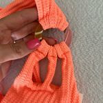 Becca  womens Line in the Sand Skylar Rib Textured Ring BIKINI SET, Medium,$156 Photo 5