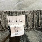 Nicole Miller  Green Ankle Cropped Pants Photo 2