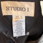 Studio I  embroidered skirt design sheath dress with front slit, Size 10 Photo 4