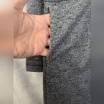 J. Jill Size XL Fit Marled Shirttail Dress Gray/Black Heather Gray Photo 3