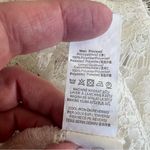 Missguided Cream Lace Cropped Top Bralette Size 10 Lingerie Sexy Back Zi… Photo 3