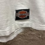 Harley Davidson Vintage 1990 Women’s White Floral Print Shreveport Tee Medium M Photo 1