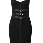 KILLSTAR Black Halter Dress  Photo 0