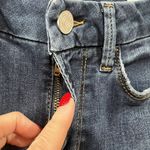 Frame  Size 25 Jeans Le Crop Mini Boot High Rise In Orlena Blue Raw Hem Women's Photo 5