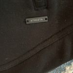 Athleta jacket dark black large soft furry inside heavy and warm Photo 5