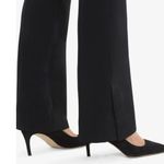 MM.LaFleur Womens Clooney Light Twill Trouser Pants Size 10 Black Wide leg Photo 2