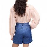 Madewell The Harlow Superwide Jean Short: Airy Denim Edition Mcnair Wash NWT 30 Photo 5