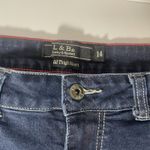 Lucky & Blessed Cutoff Dark‎ Wash Intentional Faded Denim Shorts Women's 14 Blue Size 14P Photo 7