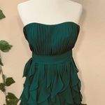 Cocktail Prom Party Dress Green Size 2 Photo 2