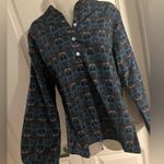 Unbranded Dark Blue / Grey / Pink / Black Fancy Designed Blouse Photo 4