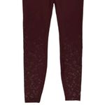 Lululemon  Speed Wunder Under Leggings Size 4 Burgundy Sculpting Full-Length Pant Photo 2