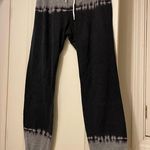 Monrow Women's Vintage Sweat W Border Tie Dye Photo 0