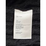 Oak + Fort Black Cable Knit Sweater Vest Women's Size M V Photo 2